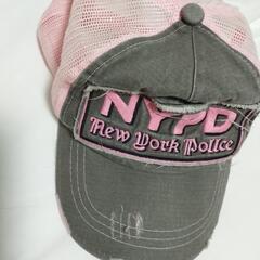 レディースピンク帽子