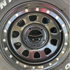 最終値下げしました。美品半額以下！ジムニー用 オリジン鉄漢ホイール 16インチ 6J-20 PCD139.7