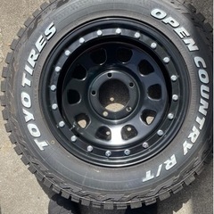 最終値下げしました。美品半額以下！ジムニー用 オリジン鉄漢ホイール 16インチ 6J-20 PCD139.7