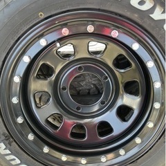 最終値下げしました。美品半額以下！ジムニー用 オリジン鉄漢ホイール 16インチ 6J-20 PCD139.7