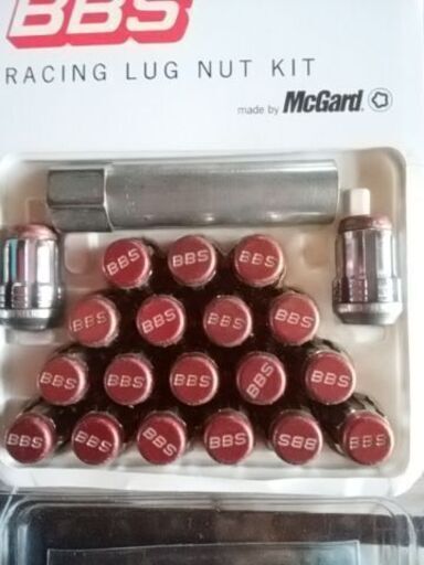 再値下げ BBS レーシングラグナット M12 ピッチ1.25 BBS ビービーエス 正規品 レーシングラグナット レッド M12 P1