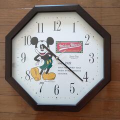 ミッキーマウス 掛け時計