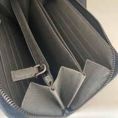 【鑑定済】PRADA(プラダ) サファーノ ラウンド長財布   リサイクルショップ宮崎屋住吉店 24.10.20F