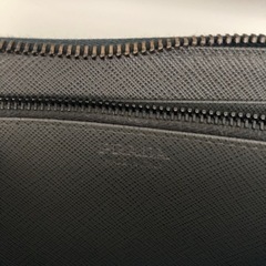 【鑑定済】PRADA(プラダ) サファーノ ラウンド長財布   リサイクルショップ宮崎屋住吉店 24.10.20F