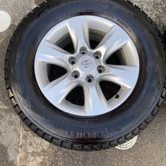 ランクルプラド　スタッドレス、ホイールセット