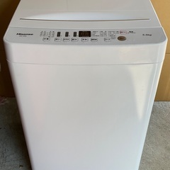 RKGSE-979】特価！ハイセンス/Hisense/5.5kg洗濯機/HW-T55D/中古/2020