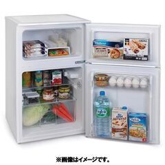アイリスオーヤマ 冷凍冷蔵庫 90L KRSD-YD9A 202...