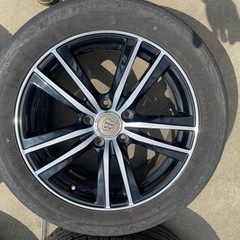 売却御礼【17x7J +53 114.3 5H 4本】BLANDLE-LINE★ブランドルライン★215/55R17★