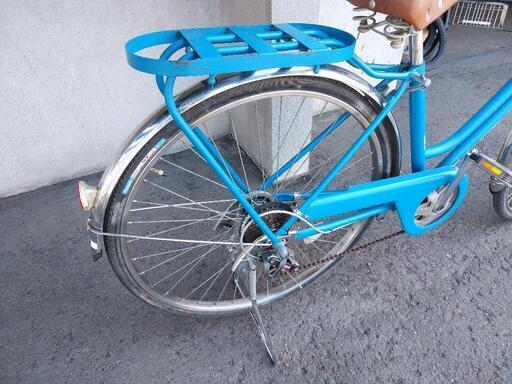 札幌市内配達無料！防犯登録料込み。中古ブリジストン26インチ水色！