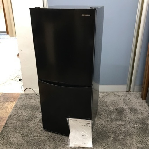 ◼️【中古品】アイリスオーヤマ 2ドア冷蔵庫 142L