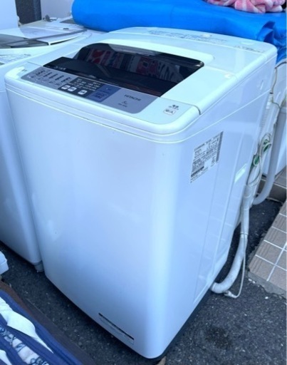 【早い者勝ち】⭐️日本製⭐️ 日立 HITACHI 全自動洗濯機 白い約束 NW-80B 8kg 2018年製
