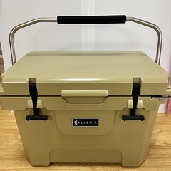 《美品》ALLEGIA アレジア ハードクーラーボックス 10L タン