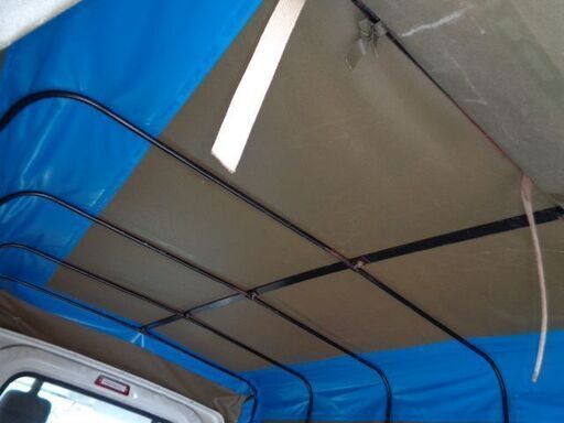 ミニキャブに、付いてたホロ&骨組み