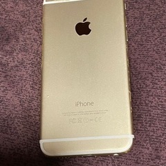 iPhone6 ゴールド本体