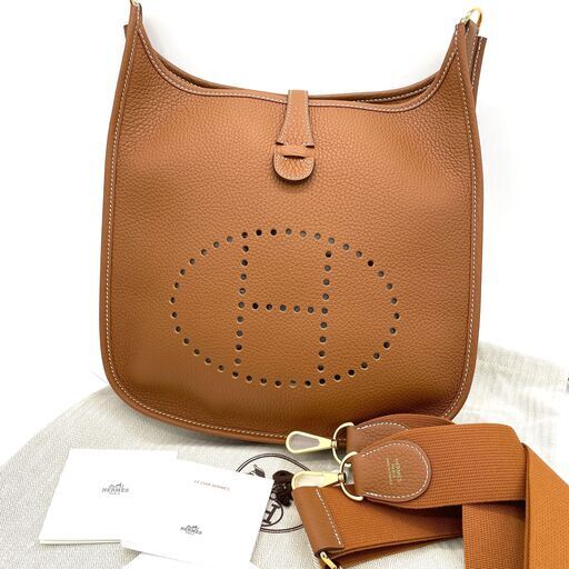 【新品未使用】エルメス★エブリンEvelyne 29★ゴールド×ゴールド金具