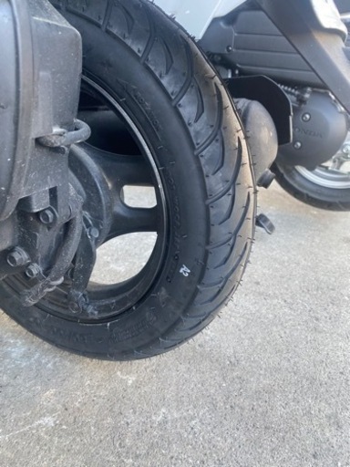 低走行RX125ブロックタイヤLEDアンダーミラー オフロードのバイク