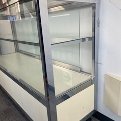 引き取り限定 ショーケース 店舗 ガレージ 2 鍵無し Exceed ガラスショーケース 引き取り限定