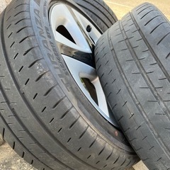 手渡し希望】トヨタ純正 50系プリウス 17インチホイール&タイヤ 4本 