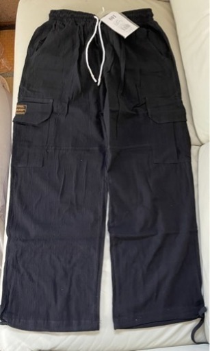 大幅値下げ‼️新品⭐️カーゴ/ワークパンツ　黒　Mサイズ