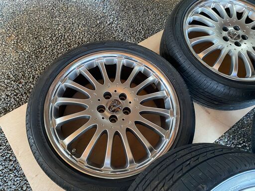 カールソン Carlsson CR 1/16 18インチ 7.5J +48 PCD100 5H プリウス