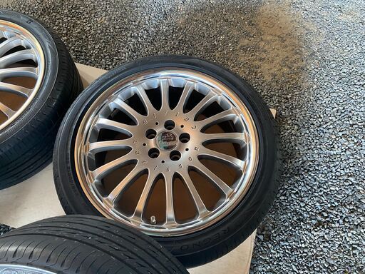 カールソン Carlsson CR 1/16 18インチ 7.5J +48 PCD100 5H プリウス