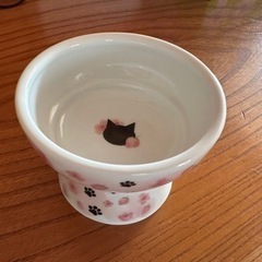 【お話し中】猫壱  陶器食器 （未使用品）