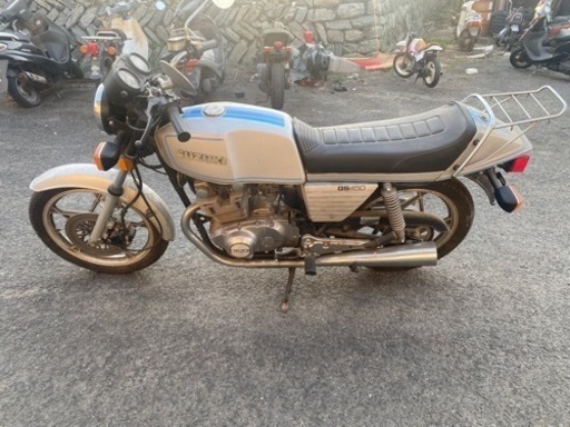 スズキ　GS450S ザリ　450ザリ　GSX450E 書付　レストアベース