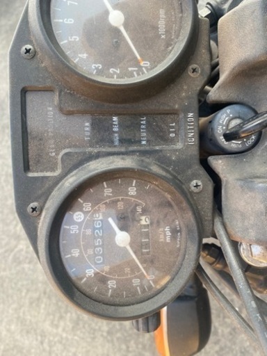 スズキ　GS450S ザリ　450ザリ　GSX450E 書付　レストアベース