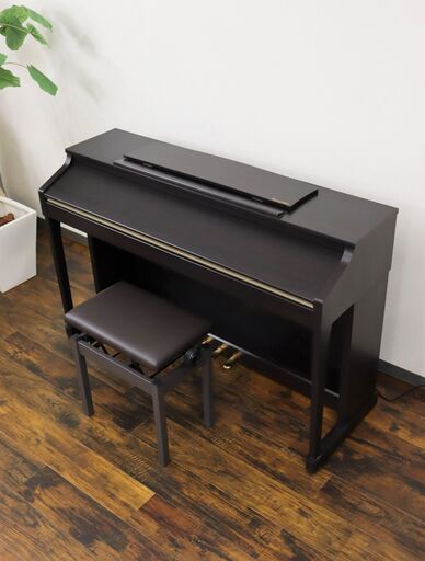 【ジモ取引終了4/20】≪ZT409ジ≫ 音出しOK KAWAI/河合楽器 電子ピアノ CA17R プレミアムローズウッド調 2017年製 88鍵/象牙調仕上/MIDI/USB 高低自在椅子付属 現状品 ジモ取引終了4/20】≪ZT409ジ≫ 音出しOK KAWAI/河合楽器 電子ピアノ