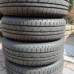スズキ純正ホイール BRIDGESTONE Playzのセット 155/65R13 100の4穴 4J +45