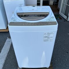 洗濯機 東芝 2020年製 AW-6G8 6㎏ せんたくき【3ヶ...