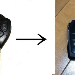 トヨタ200系ハイエースのフリップキー3ボタン追加登録