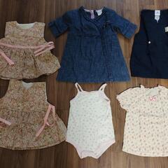 新生児 サイズ70 女の子 夏物 まとめ売り ベビー服