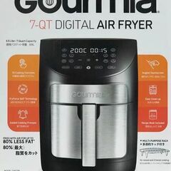 【店頭引き取り限定・新品未開封】GOURMIA デジタルエアーフ...