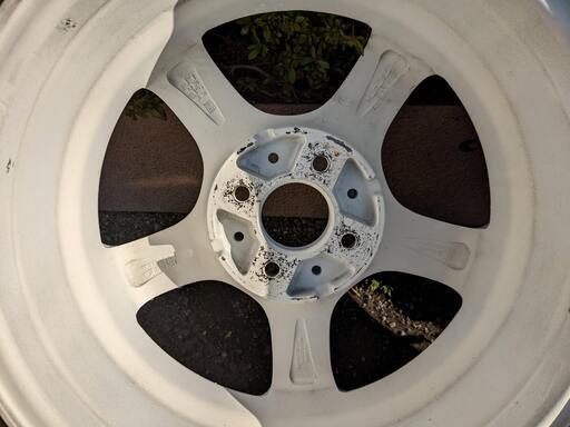 タイヤ、ホイール メーカー不明 マツダスピード？ 15×6JJ+40 4穴PCD100 5本