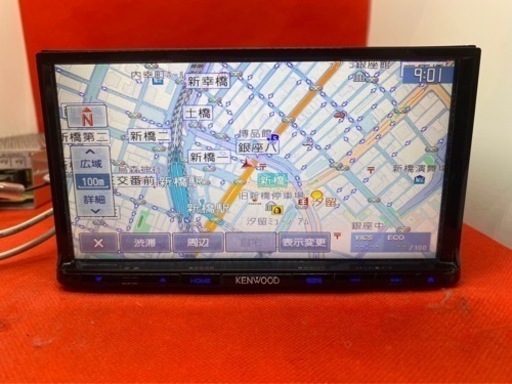 KENWOOD 2023年地図　MDV-D403 新品バックカメラ付フルセット　う-4