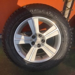 215/65/r16スバル純正　フォレスター純正ホイール4本セット　スタッドレス付き