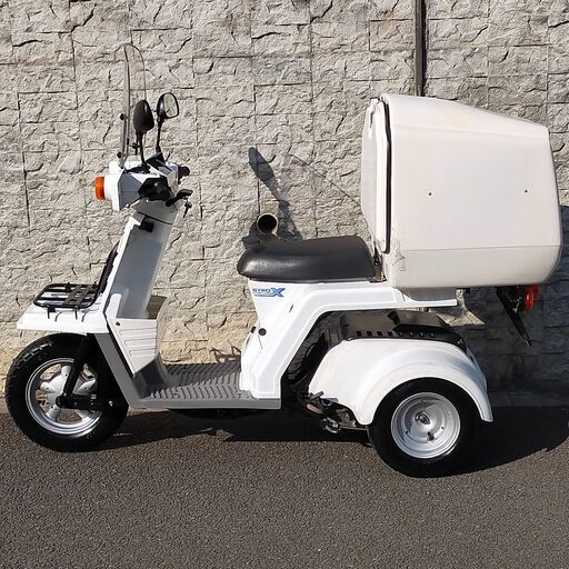 エンジンOH整備済み ジャイロX 4スト 実働 車体 TD02 110番台 FI 4ST 原付かミニカー選択可能