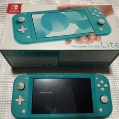 Nintendo Switch light ターコイズブルー購入...