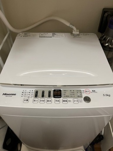 【予約済】洗濯機 5.5kg ハイセンス