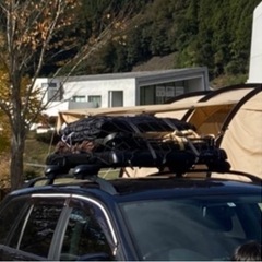 カーメイト inno イノー ルーフキャリア 本体+取り付けパーツ