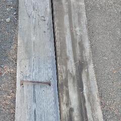 木製ラダー　　木材　足場板　　　2本セット　　2本組　約3メートル