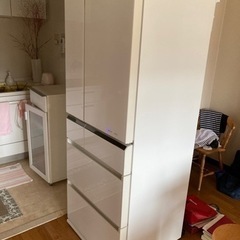 美品 冷蔵庫 パナソニック ノンフロン型NR-F470PV 白