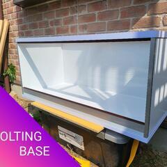 【配達可】軽量　アルミ　爬虫類ケージ　90cmラック  W80×D40×H60