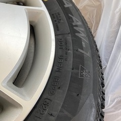 初版限定1000部(#0004)「丸尾地獄」極希少-2021年製 195/65R15 ストリーム 冬タイヤ ホイール・タイヤセット