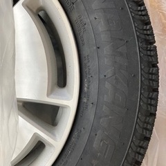 初版限定1000部(#0004)「丸尾地獄」極希少-2021年製 195/65R15 ストリーム 冬タイヤ ホイール・タイヤセット