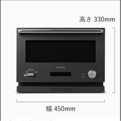 バルミューダ　新品　レンジ