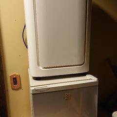 スポットエアコンと小型冷蔵庫