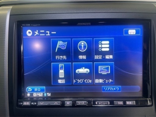 20ヴェルファイアから取り外し BIG-X VIE-X088 8インチナビ