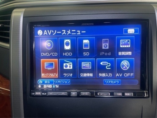 20ヴェルファイアから取り外し BIG-X VIE-X088 8インチナビ